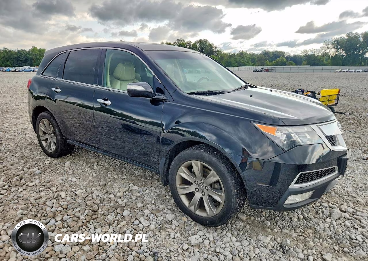 2013 Acura Mdx Advance VIN:2HNYD2H86DH504450 - 4