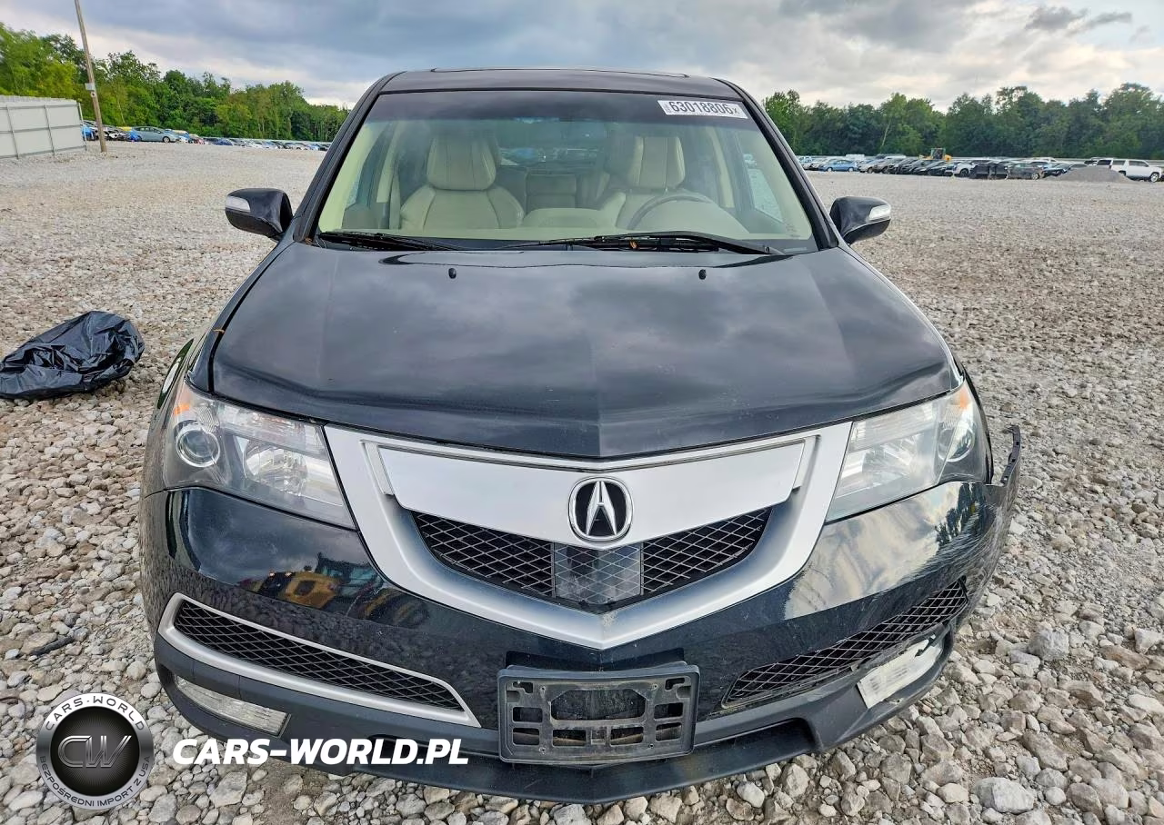 2013 Acura Mdx Advance VIN:2HNYD2H86DH504450 - 5