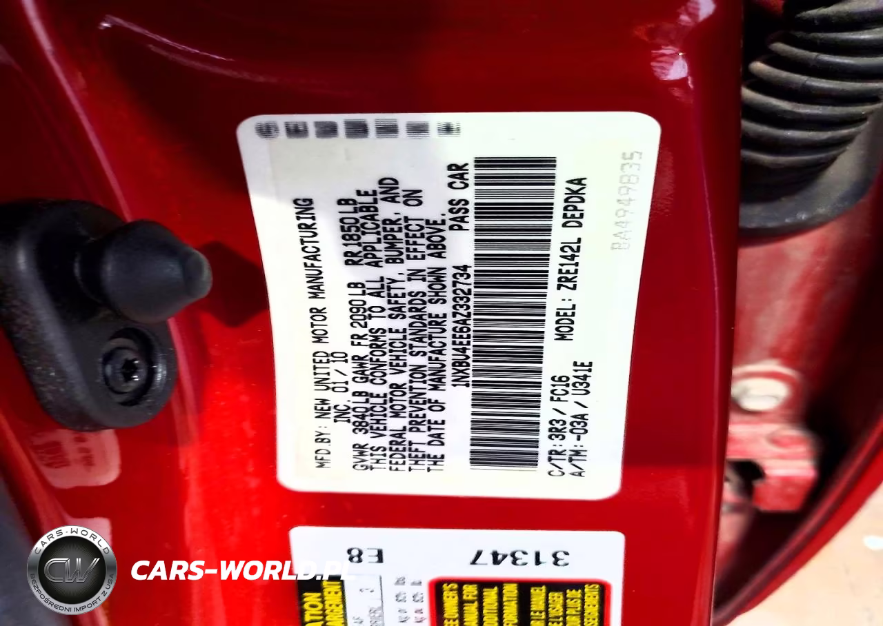 2010 Toyota Corolla Le VIN:1NXBU4EE6AZ332734 - 12