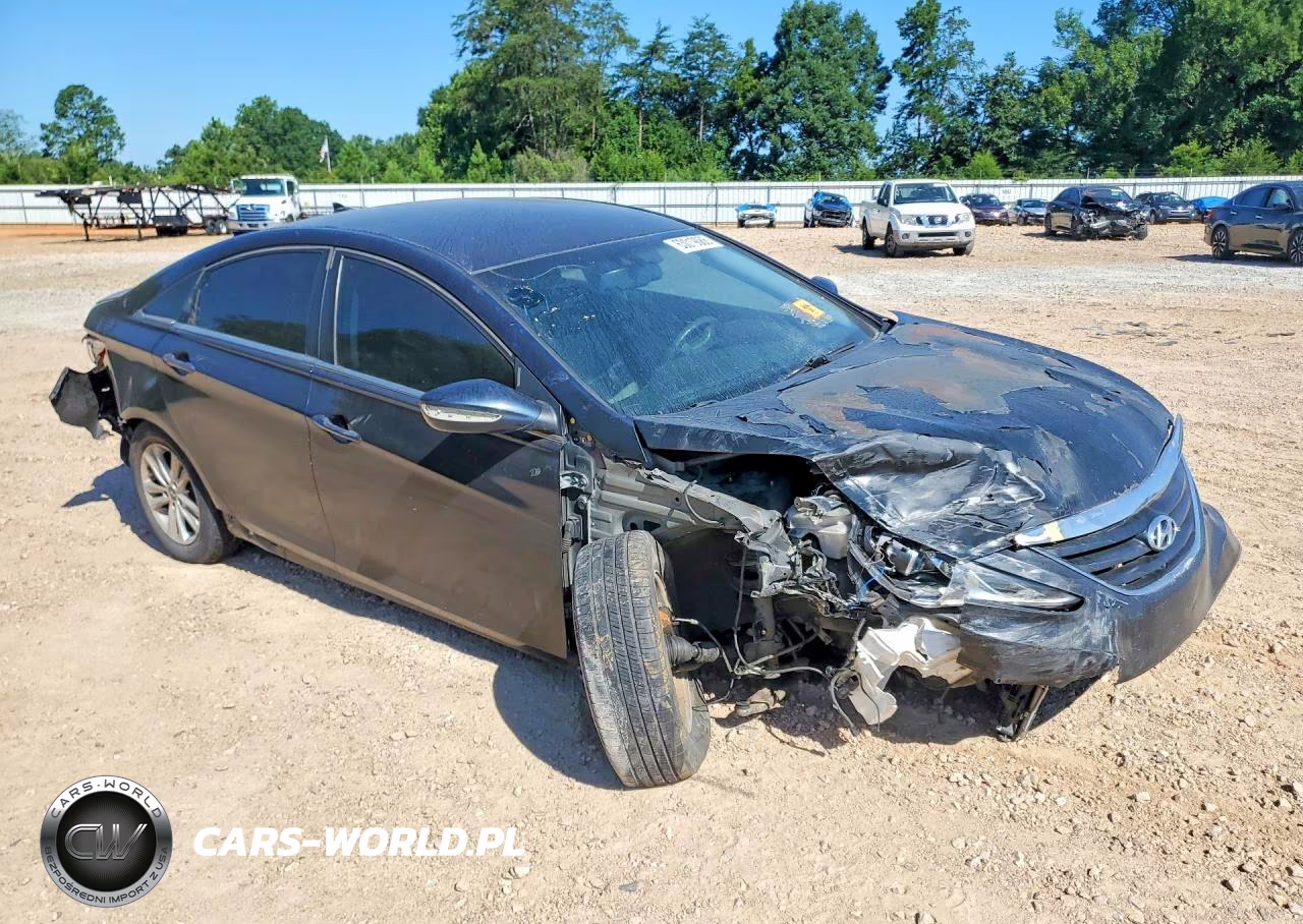 2014 Hyundai Sonata Gls VIN:5NPEB4AC7EH824233 - 4