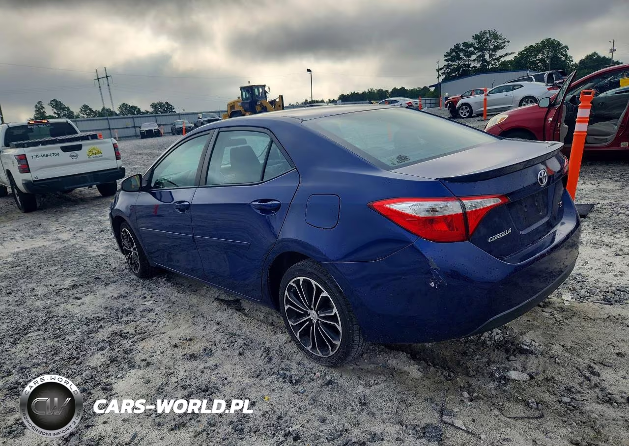 2016 Toyota Corolla S Plus VIN:5YFBURHE9GP468343 - 2