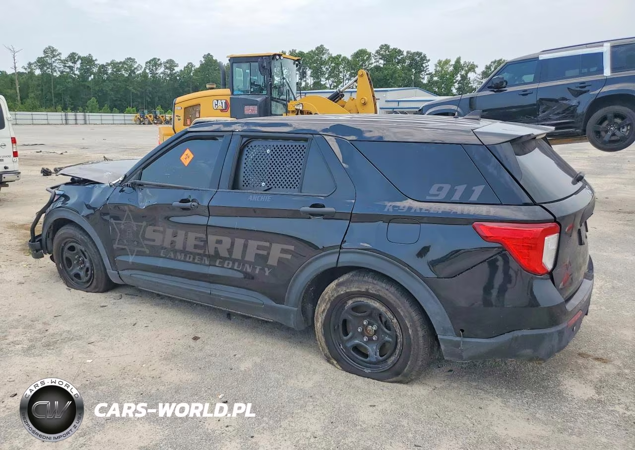 2023 Ford Explorer Police Interceptor VIN:1FM5K8AC1PGA79358 - 2