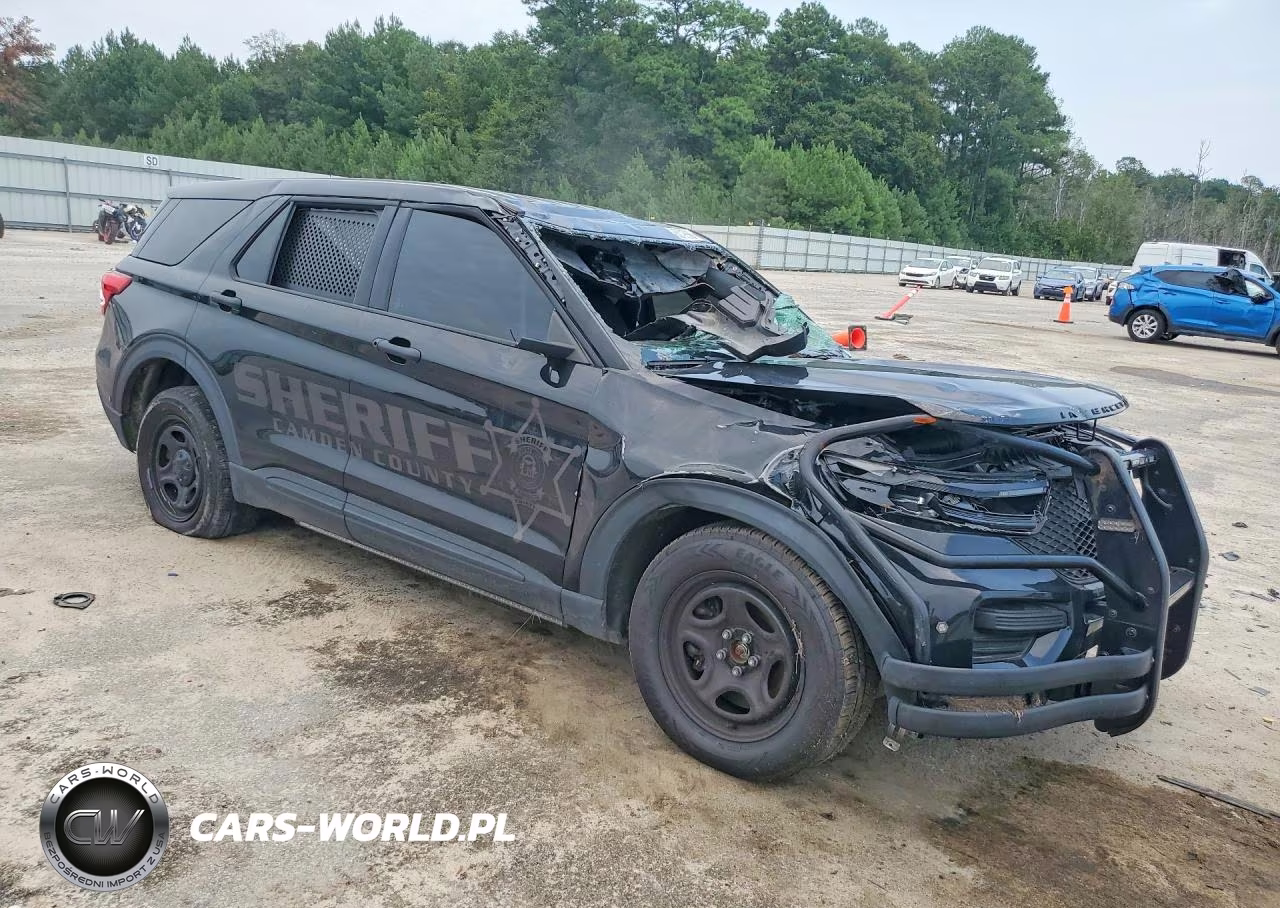 2023 Ford Explorer Police Interceptor VIN:1FM5K8AC1PGA79358 - 4