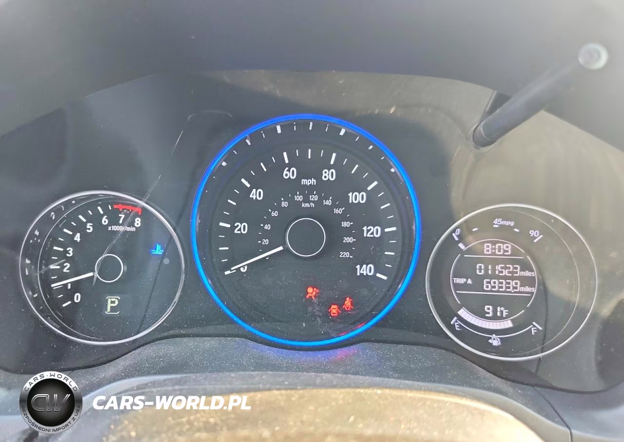 2022 Honda Hr-V Sport VIN:3CZRU5H13NM723250 - 9