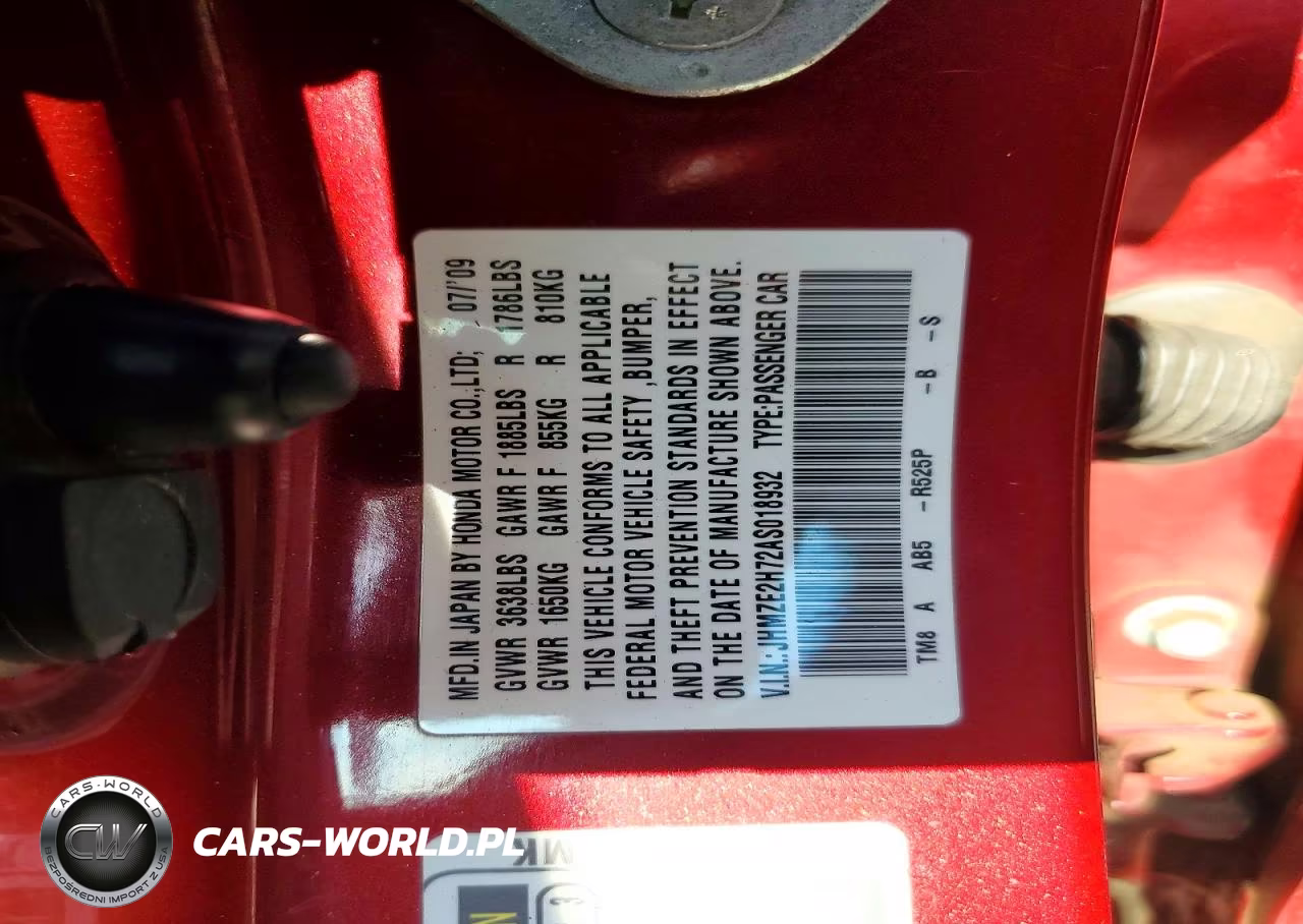 2010 Honda Insight Ex VIN:JHMZE2H72AS018932 - 12