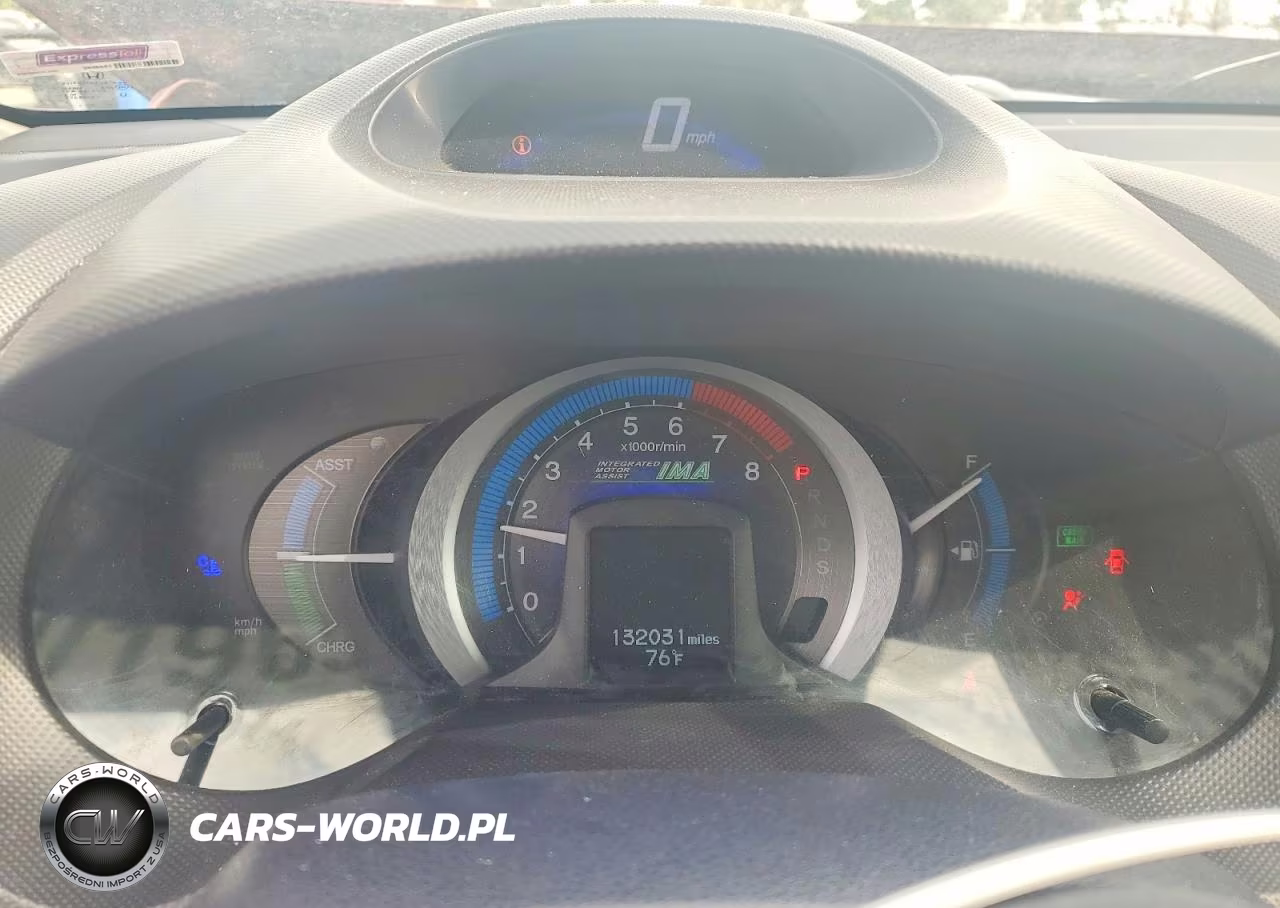 2010 Honda Insight Ex VIN:JHMZE2H72AS018932 - 9