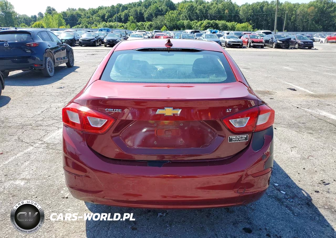 2017 Chevrolet Cruze Lt VIN:1G1BE5SM5H7134716 - 6