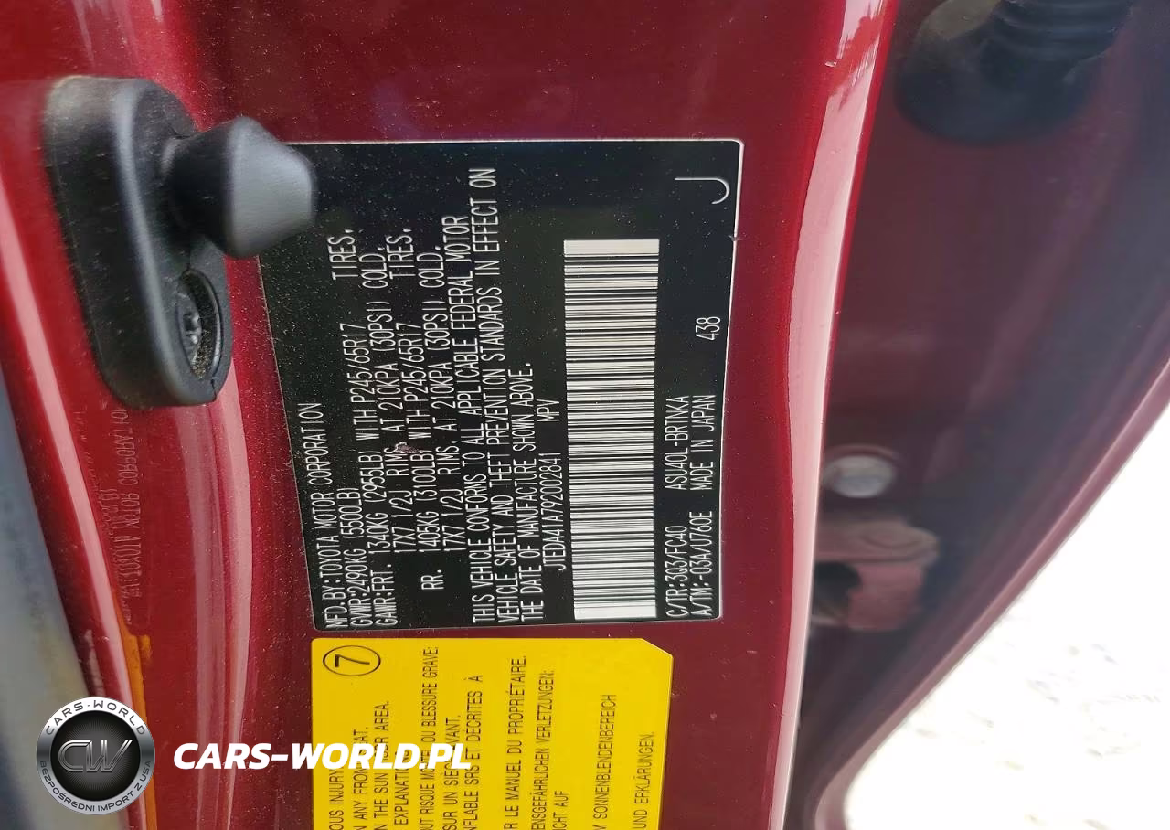2009 Toyota Highlander Base VIN:JTEDA41A792002841 - 13