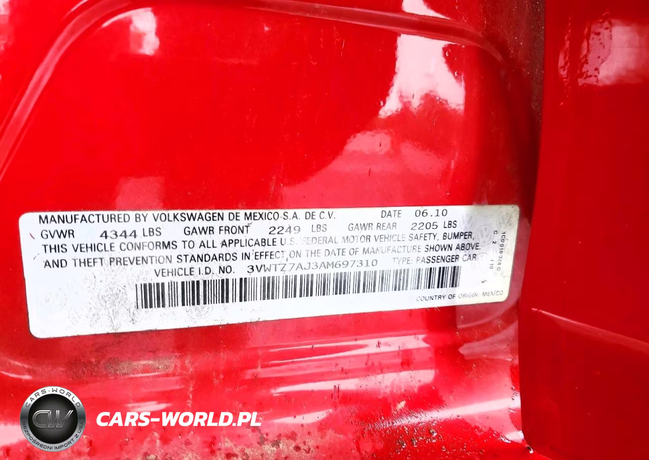 2010 Volkswagen Jetta Se VIN:3VWTZ7AJ3AM697310 - 13