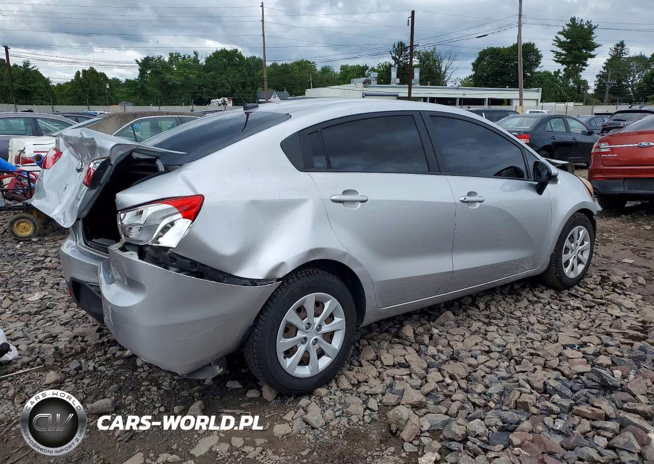 2015 Kia Rio Lx VIN:KNADM4A30F6494904 - 3