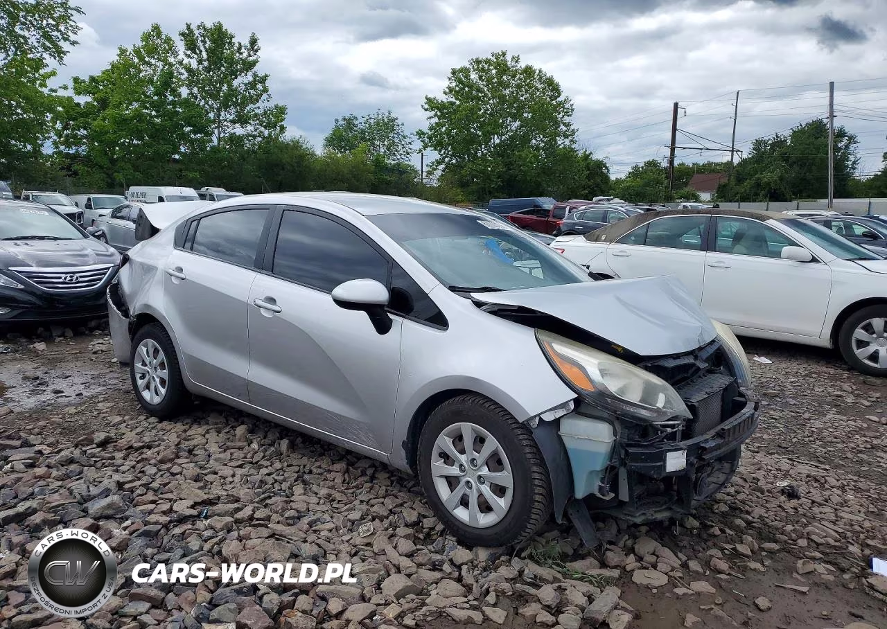 2015 Kia Rio Lx VIN:KNADM4A30F6494904 - 4