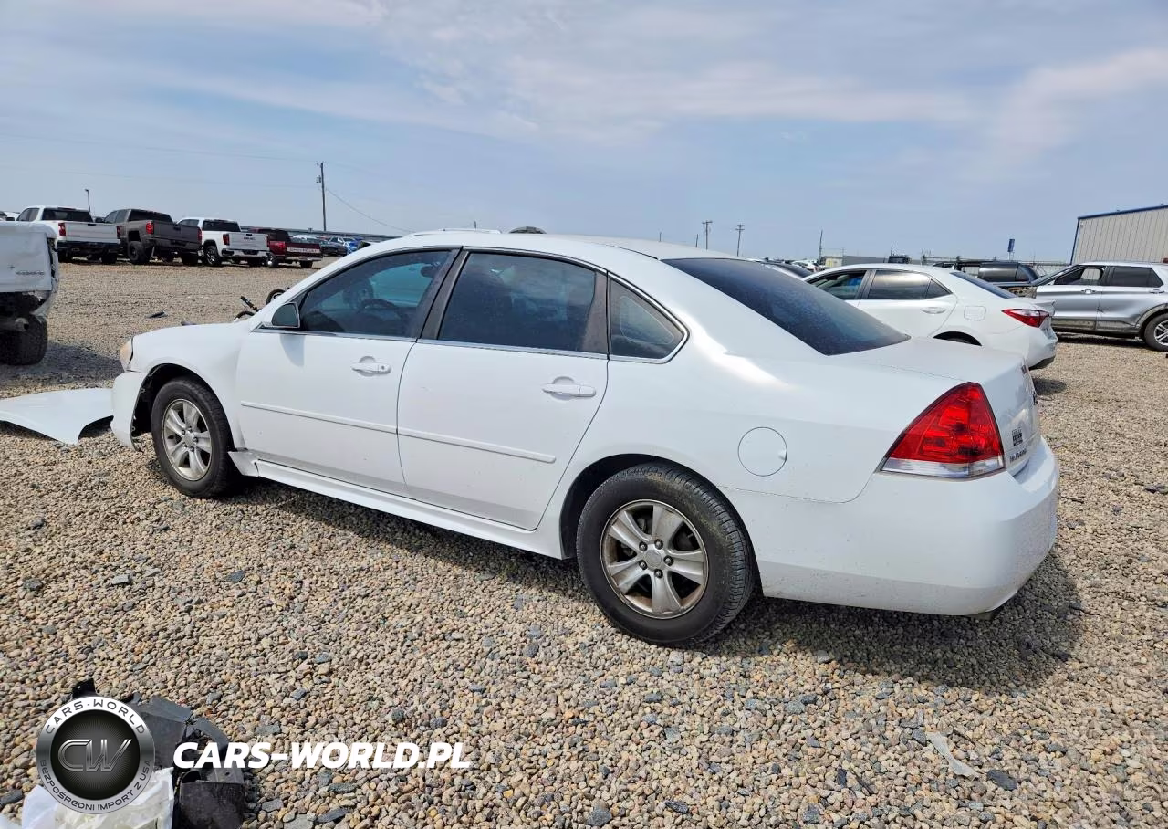 2012 Chevrolet Impala Ls VIN:2G1WF5E32C1262564 - 2