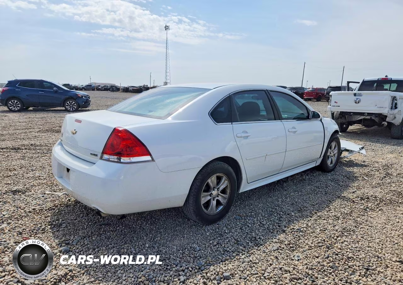 2012 Chevrolet Impala Ls VIN:2G1WF5E32C1262564 - 3