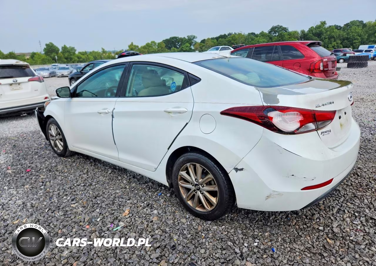2015 Hyundai Elantra Se VIN:5NPDH4AE7FH551646 - 2