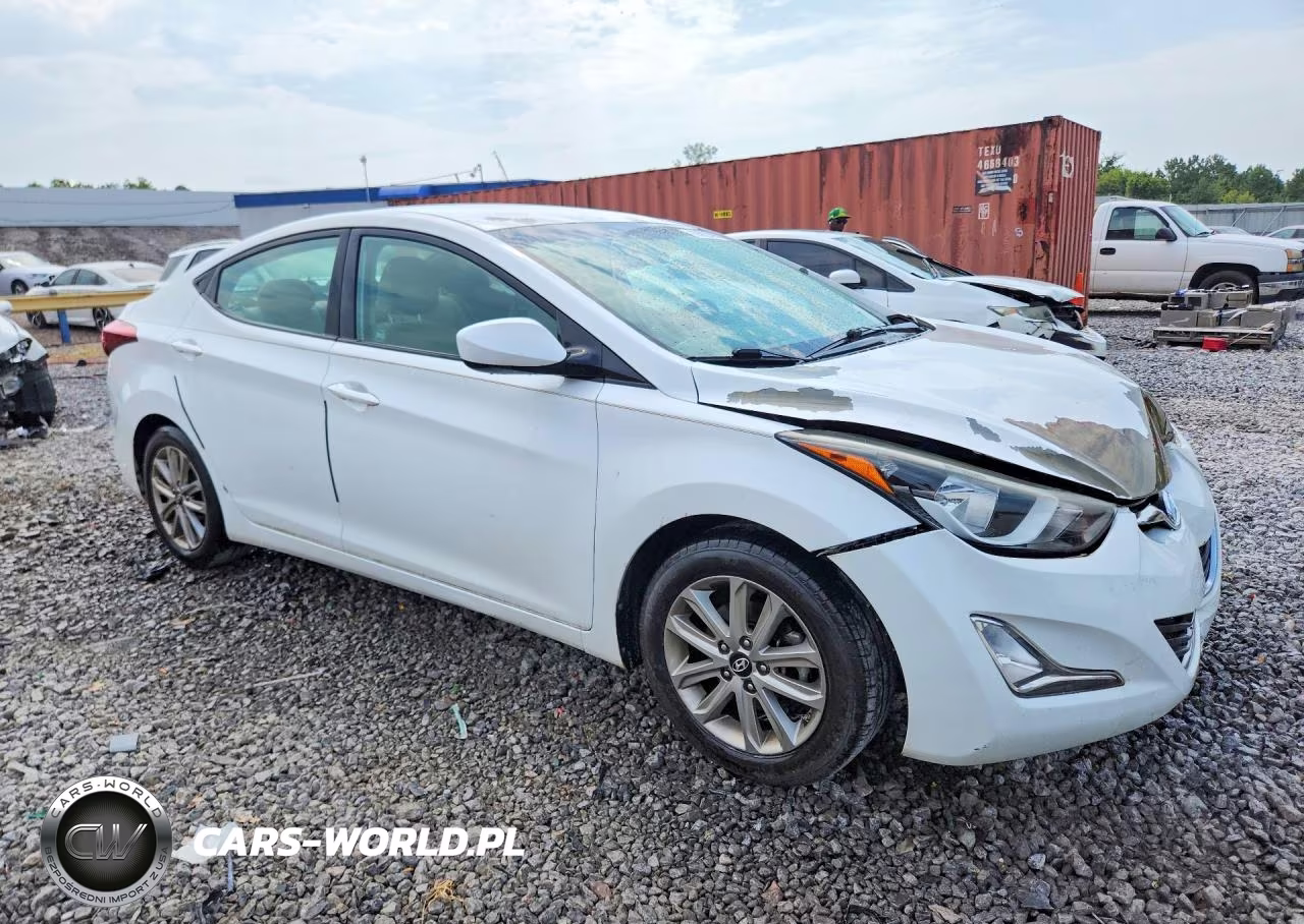 2015 Hyundai Elantra Se VIN:5NPDH4AE7FH551646 - 4