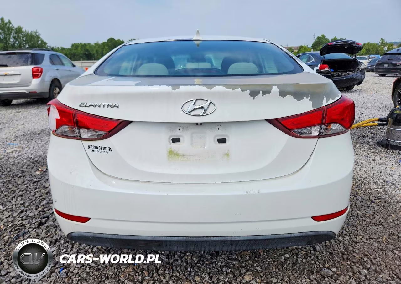 2015 Hyundai Elantra Se VIN:5NPDH4AE7FH551646 - 6