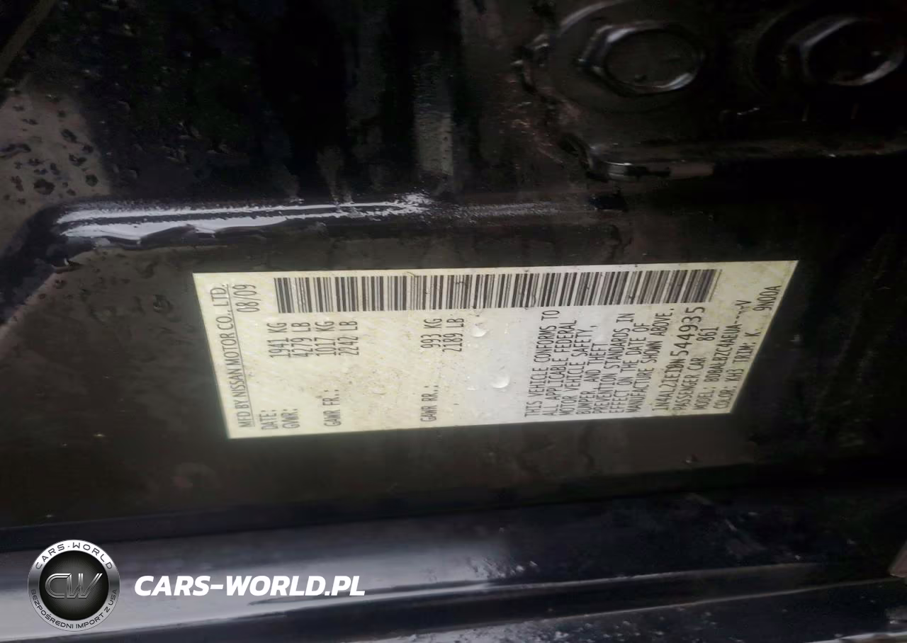 2009 Nissan Altima 2.5 VIN:1N4AL21E19N544935 - 12