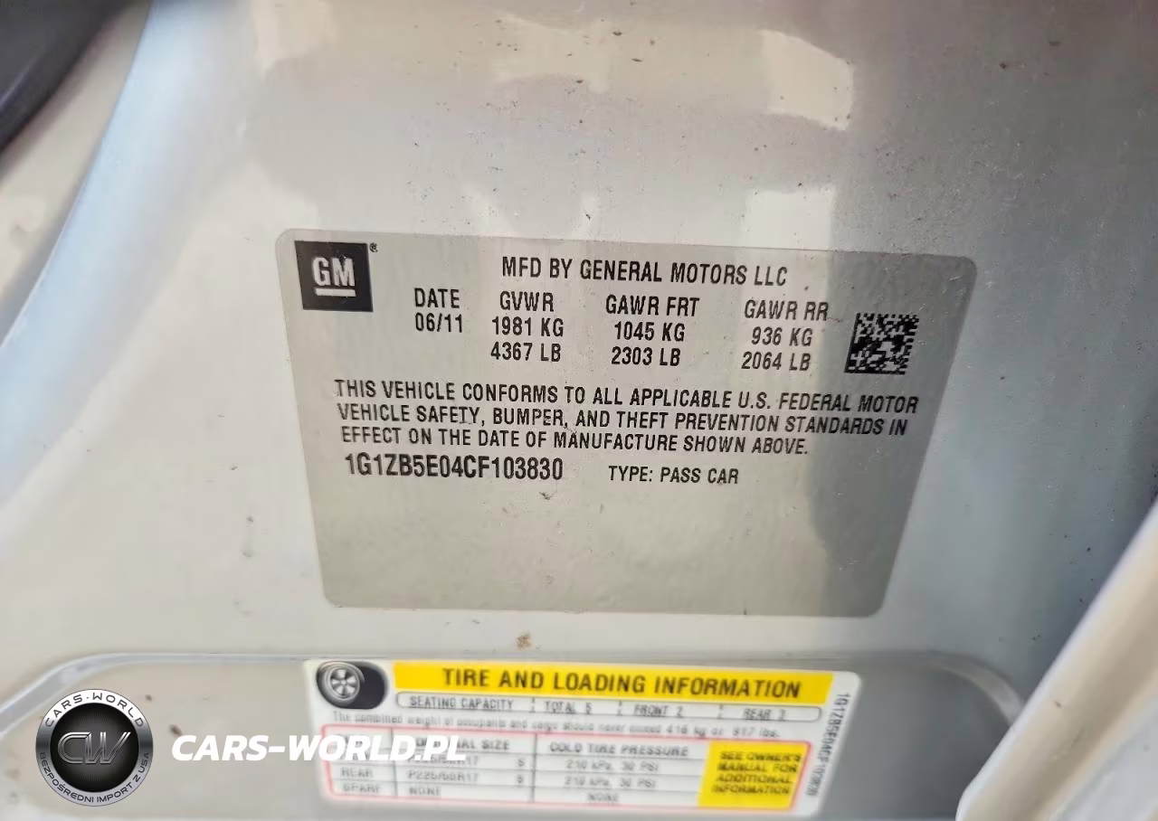 2012 Chevrolet Malibu Ls VIN:1G1ZB5E04CF103830 - 12