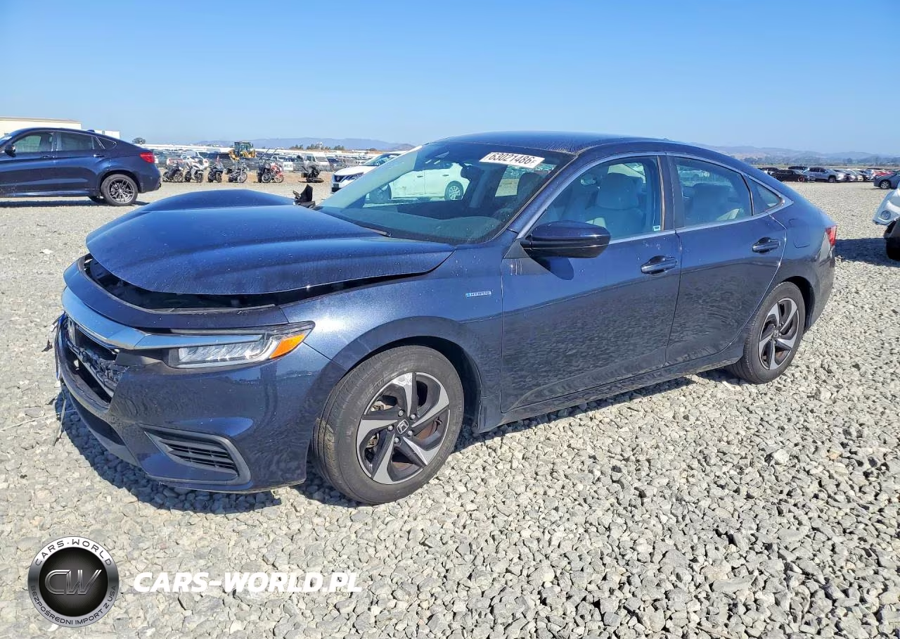 2022 Honda Insight Ex VIN:19XZE4F52NE009851 - 1
