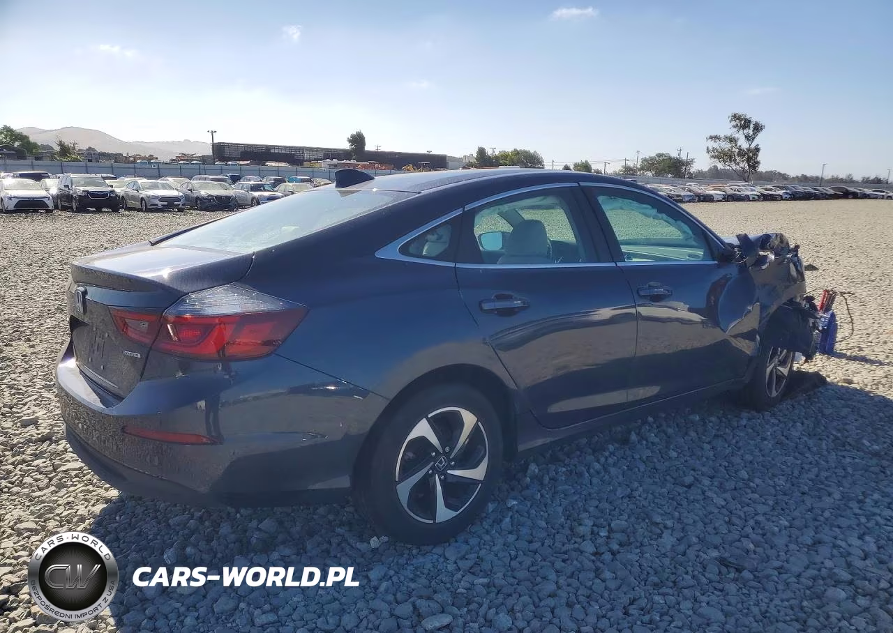 2022 Honda Insight Ex VIN:19XZE4F52NE009851 - 3