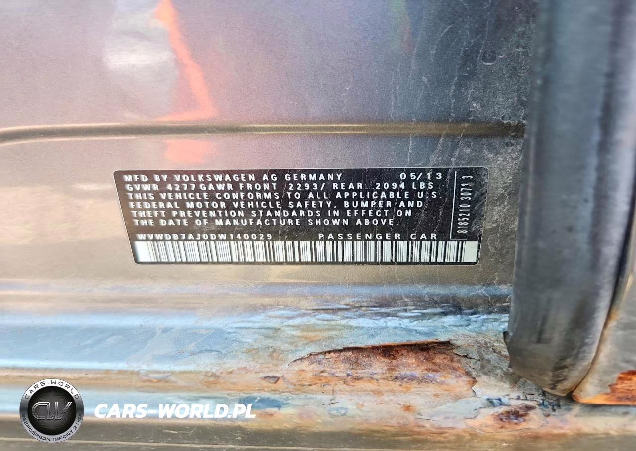 2013 Volkswagen Golf 2.5L 4-Door VIN:WVWDB7AJ0DW140029 - 12