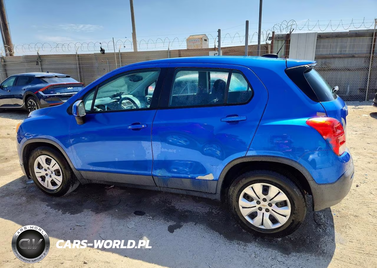 2016 Chevrolet Trax Ls VIN:KL7CJKSB6GB729460 - 2