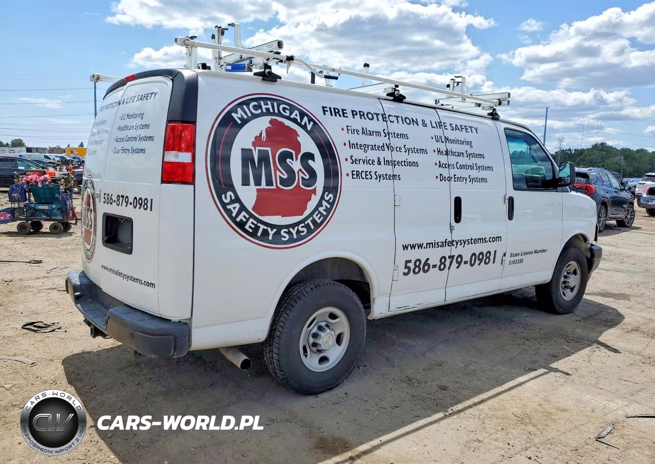 2023 Chevrolet Express G2500 VIN:1GCWGAFPXP1104127 - 3