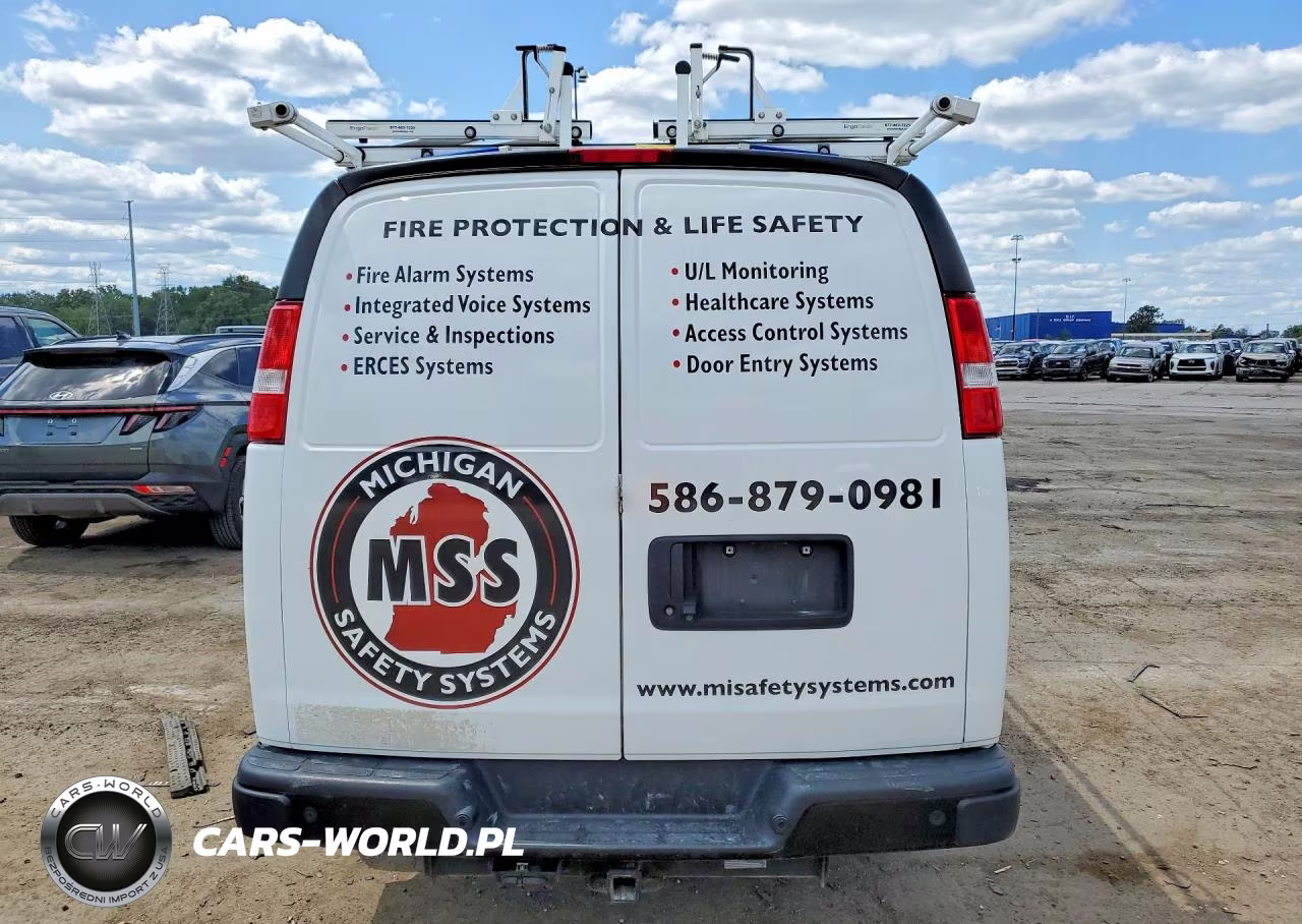 2023 Chevrolet Express G2500 VIN:1GCWGAFPXP1104127 - 6