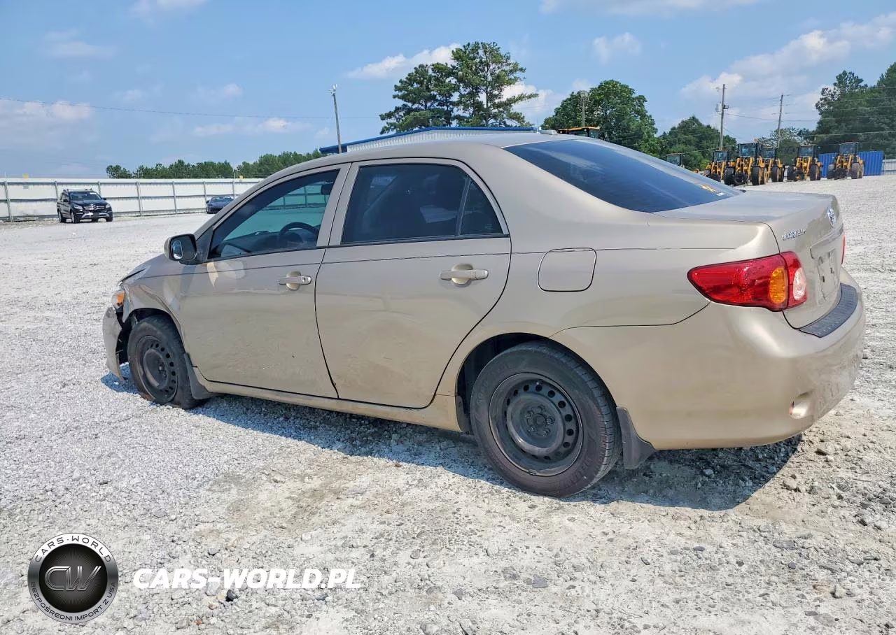 2009 Toyota Corolla Le VIN:2T1BU40E39C126727 - 2