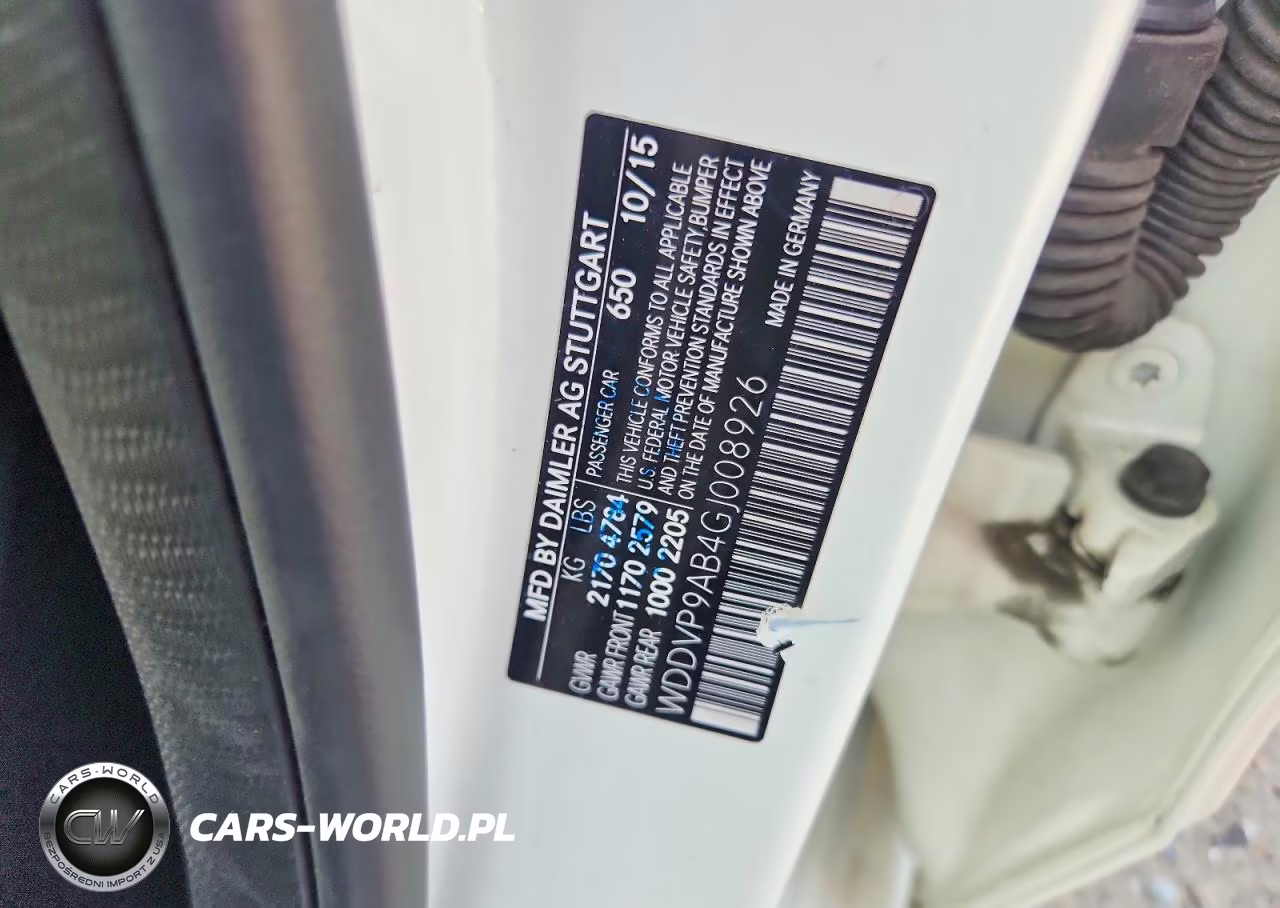 2016 Mercedes-Benz B 250E VIN:WDDVP9AB4GJ008926 - 12