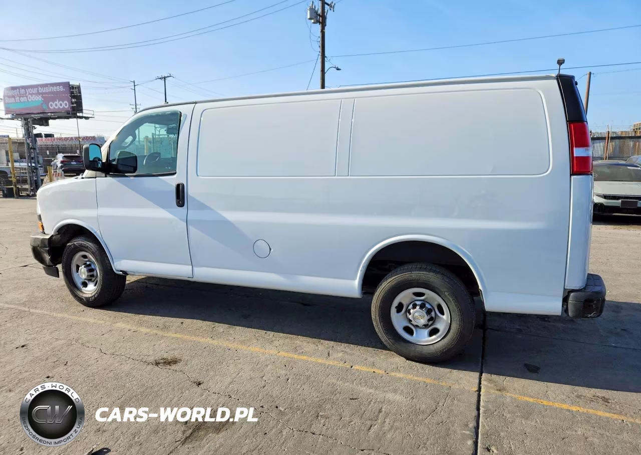 2022 Chevrolet Express Cargo Rwd 3500 Regular Wheelbase Wt VIN:1GCZGGFP4N1165437 - 2