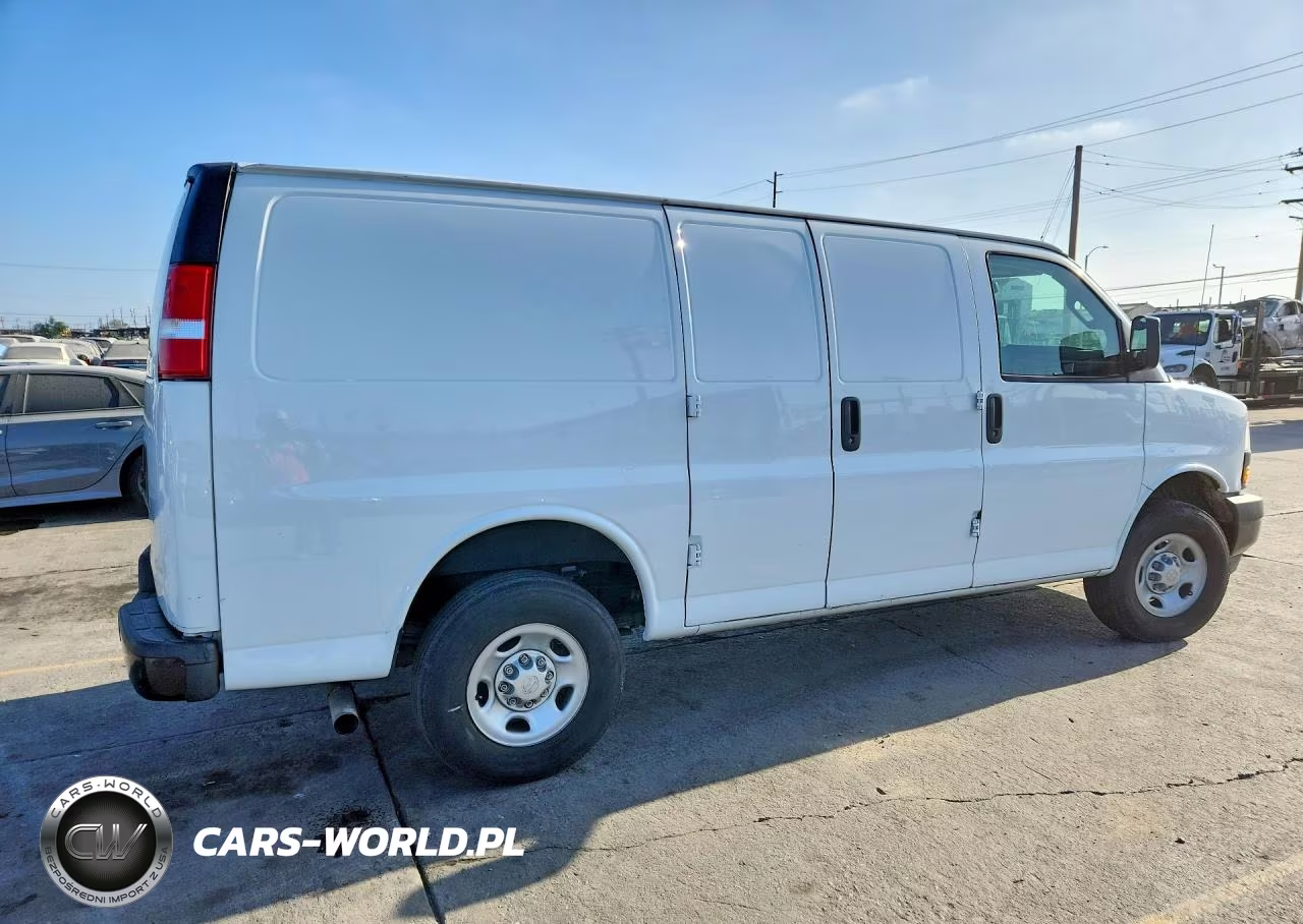 2022 Chevrolet Express Cargo Rwd 3500 Regular Wheelbase Wt VIN:1GCZGGFP4N1165437 - 3