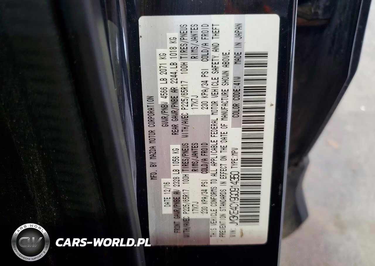 2016 Mazda Cx-5 Touring VIN:JM3KE4CY9G0914350 - 13