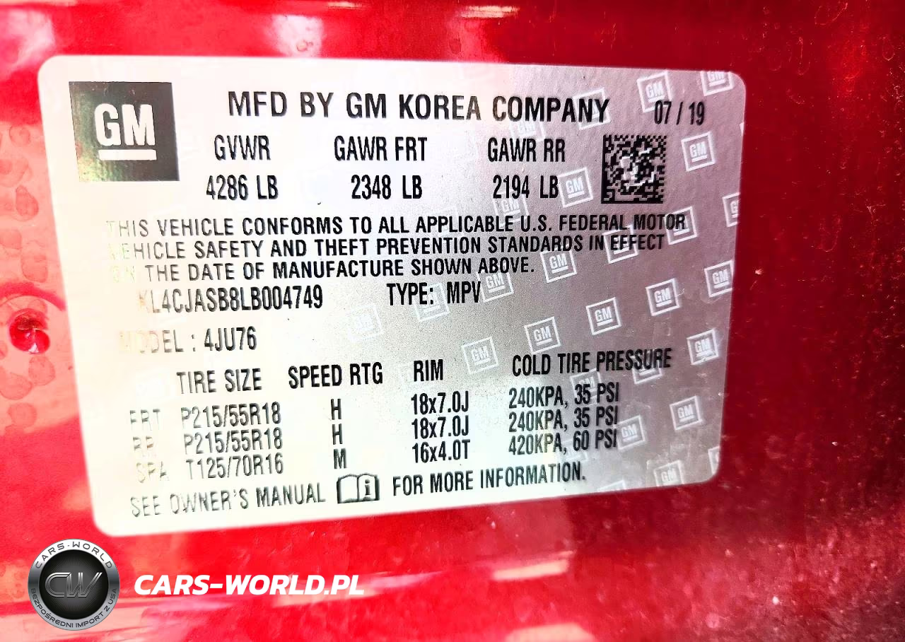 2020 Buick Encore Preferred VIN:KL4CJASB8LB004749 - 14