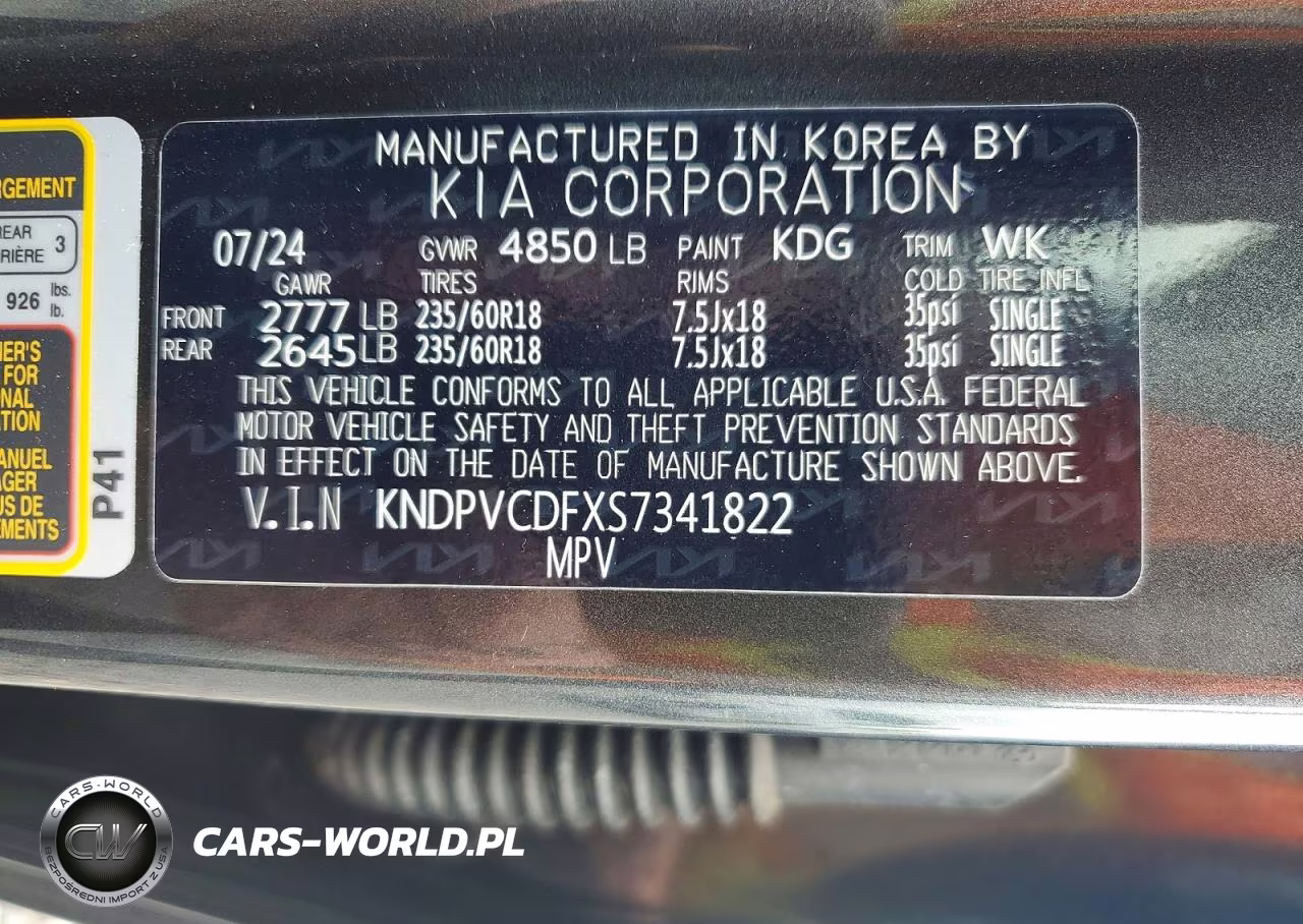 2025 Kia Sportage Ex VIN:KNDPVCDFXS7341822 - 13