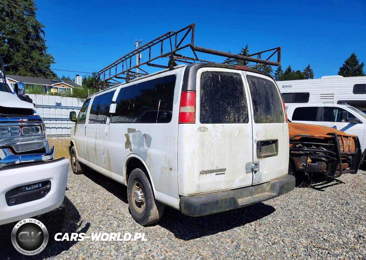 2008 Chevrolet Express Delivery Van VIN:1GAHG39K781108604 - 2
