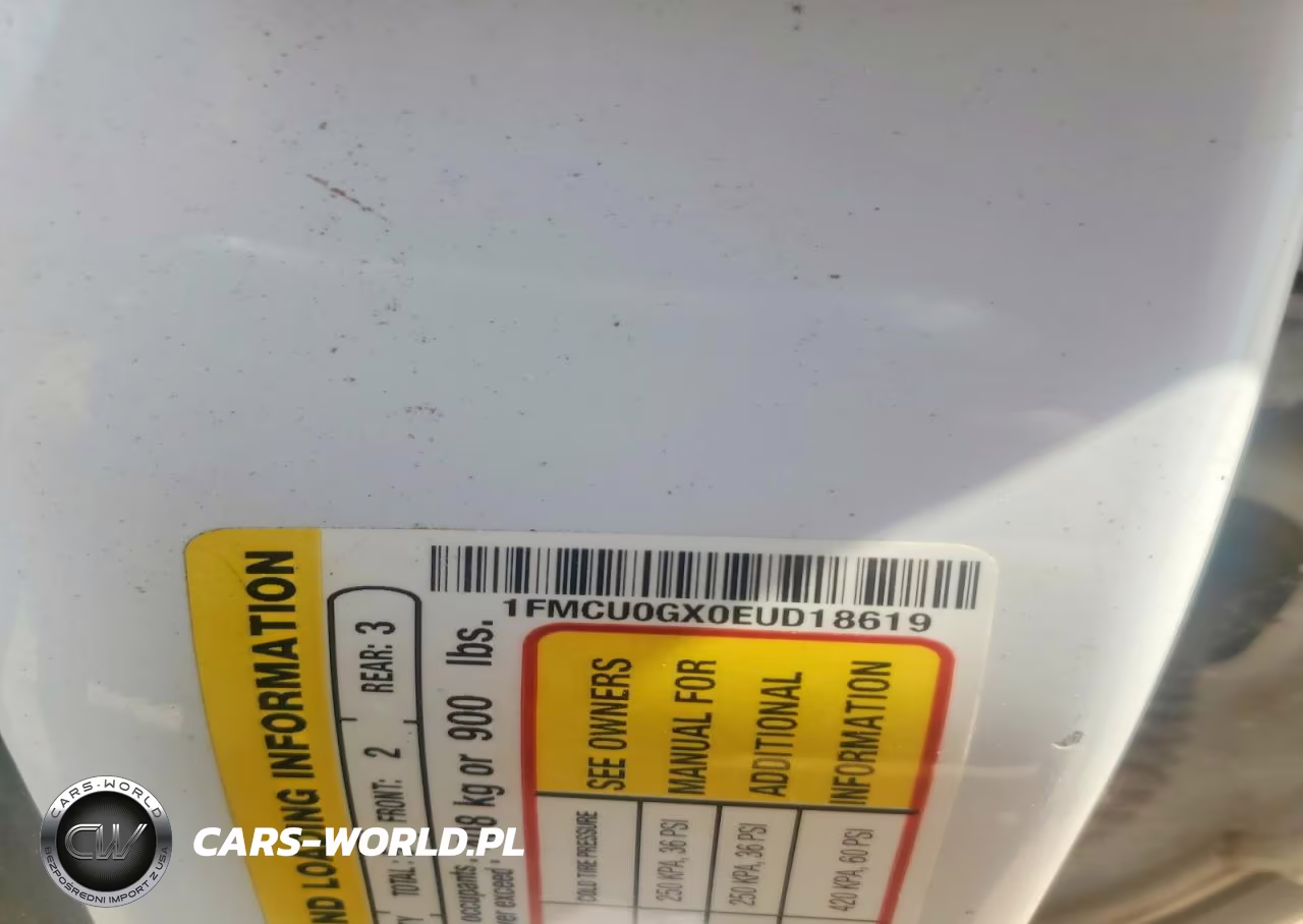 2014 Ford Escape Se VIN:1FMCU0GX0EUD18619 - 13