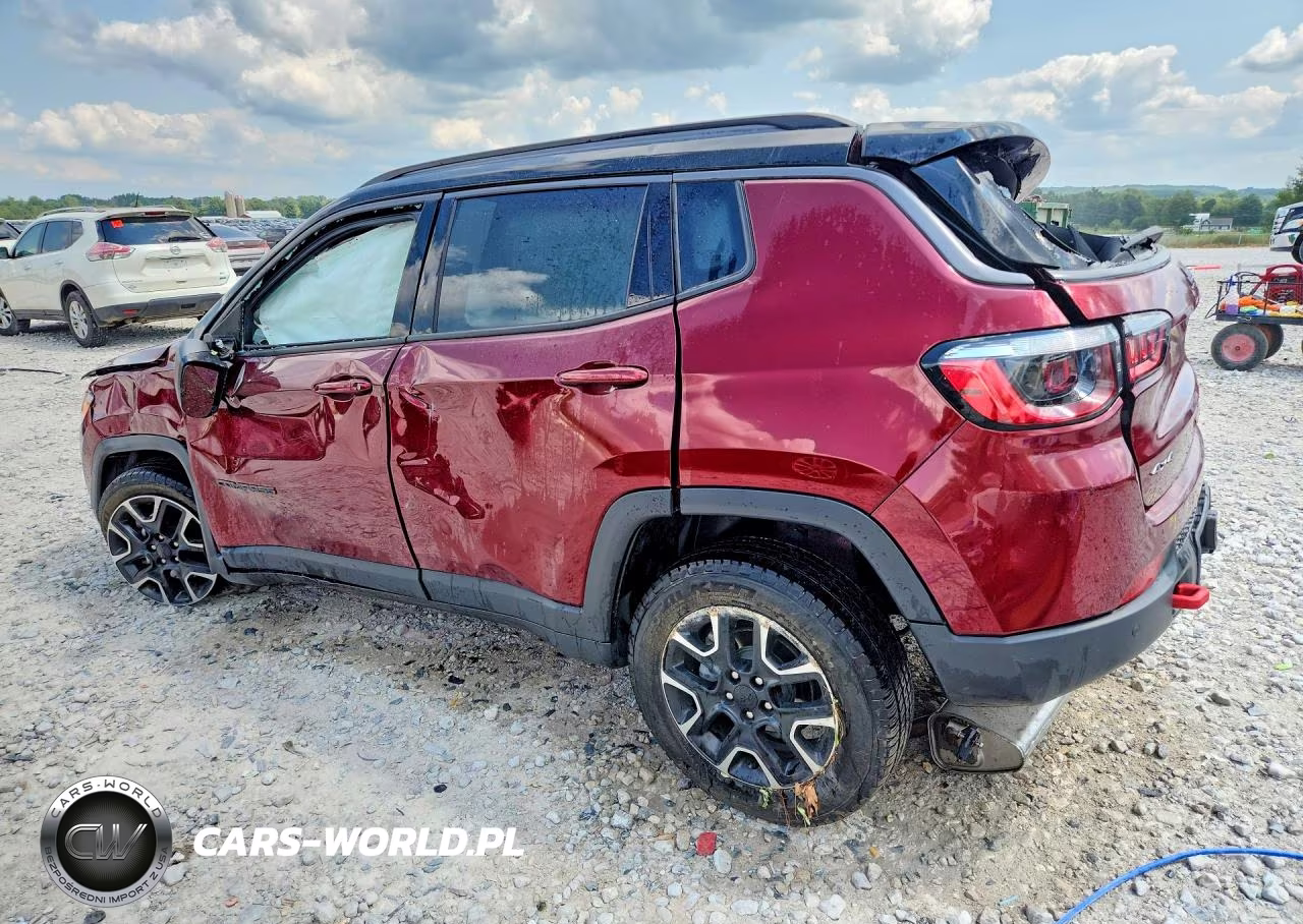 2021 Jeep Compass Trailhawk VIN:3C4NJDDB5MT593952 - 2
