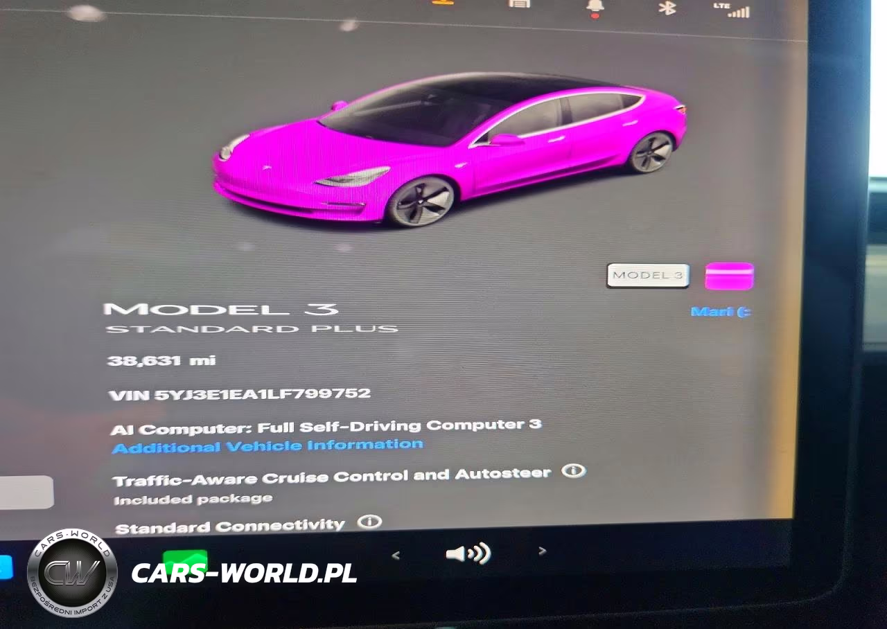 2020 Tesla Model 3 VIN:5YJ3E1EA1LF799752 - 12