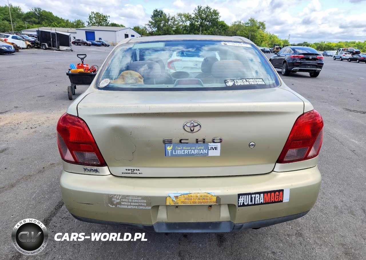 2002 Toyota Echo Base VIN:JTDAT123920252664 - 6