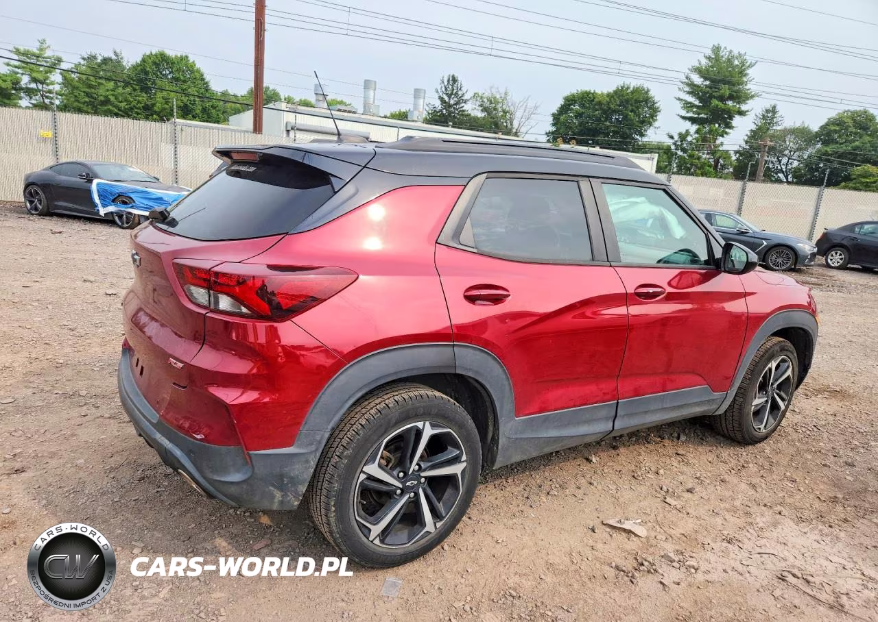 2021 Chevrolet Trailblazer Rs VIN:KL79MUSL0MB035431 - 3