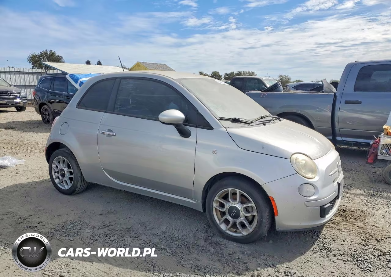 2012 Fiat 500 Pop VIN:3C3CFFAR7CT123821 - 4