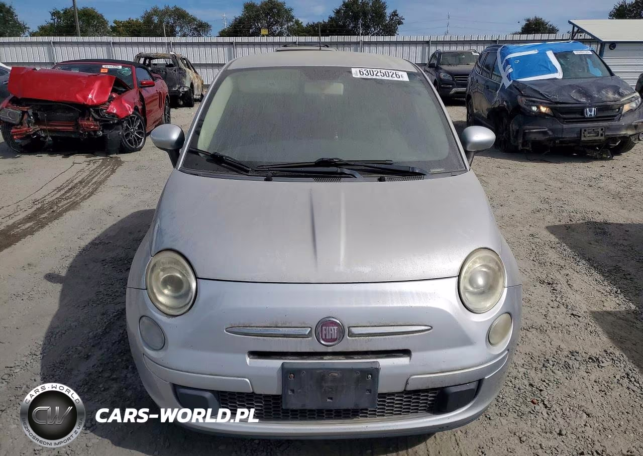 2012 Fiat 500 Pop VIN:3C3CFFAR7CT123821 - 5