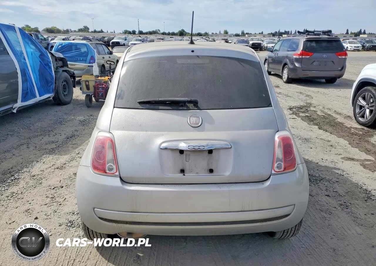 2012 Fiat 500 Pop VIN:3C3CFFAR7CT123821 - 6