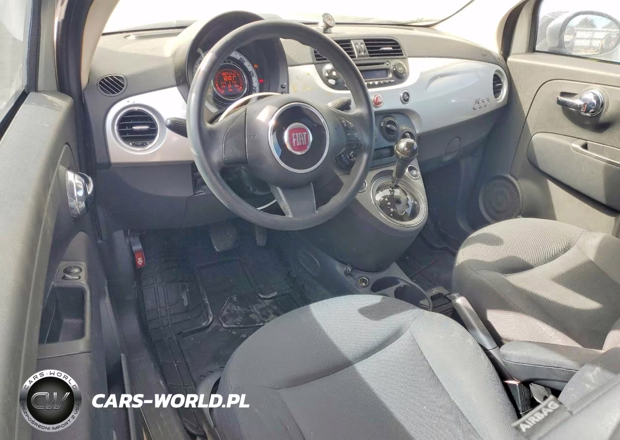 2012 Fiat 500 Pop VIN:3C3CFFAR7CT123821 - 8