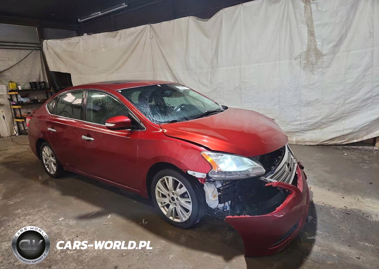 2015 Nissan Sentra S VIN:3N1AB7AP5FY368274 - 4
