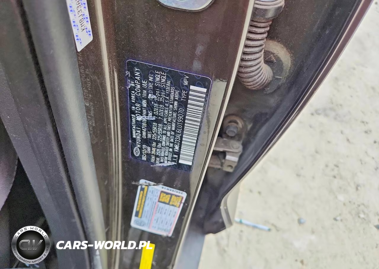 2020 Hyundai Tucson Sel VIN:KM8J33AL6LU199070 - 13