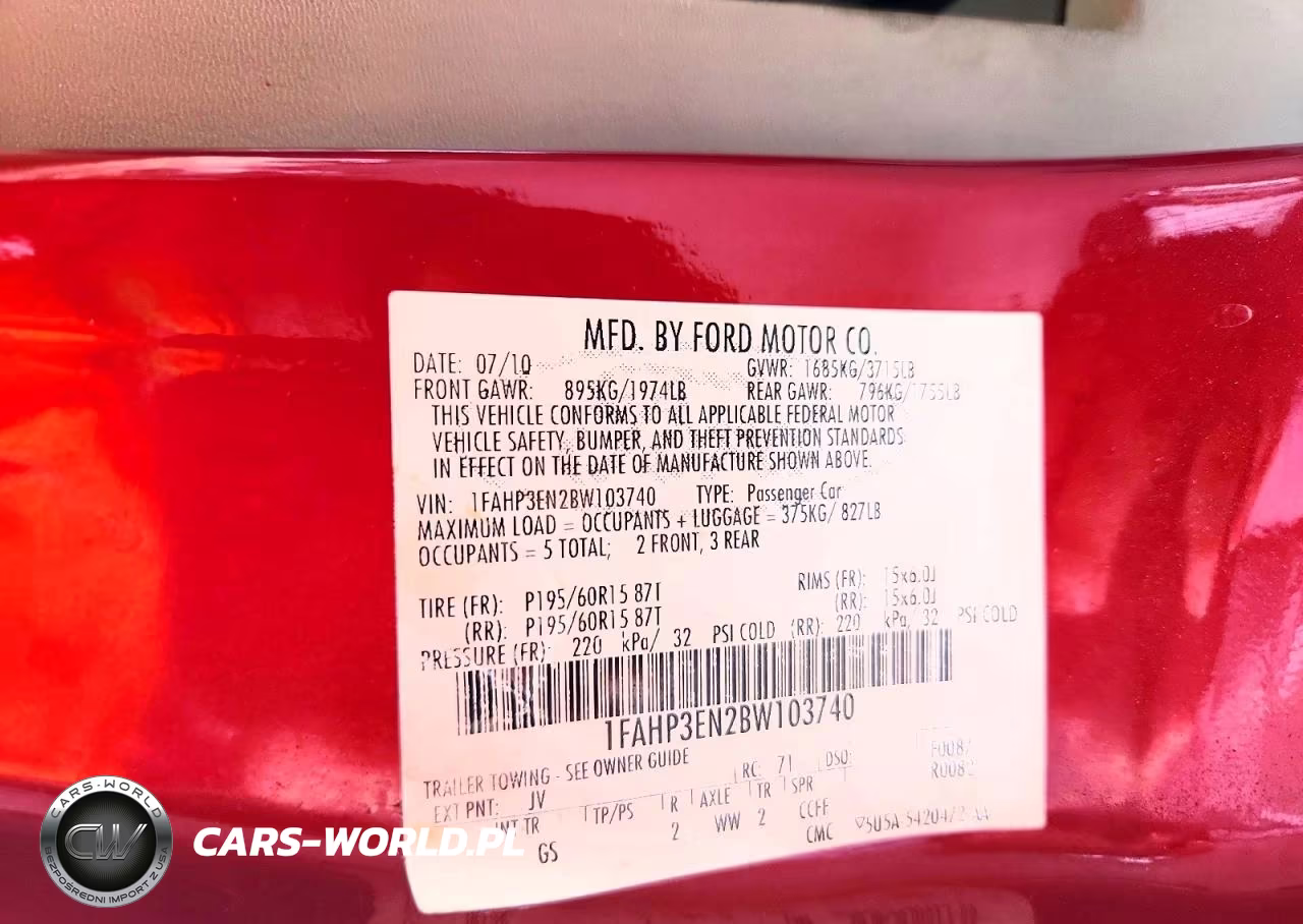 2011 Ford Focus S VIN:1FAHP3EN2BW103740 - 13