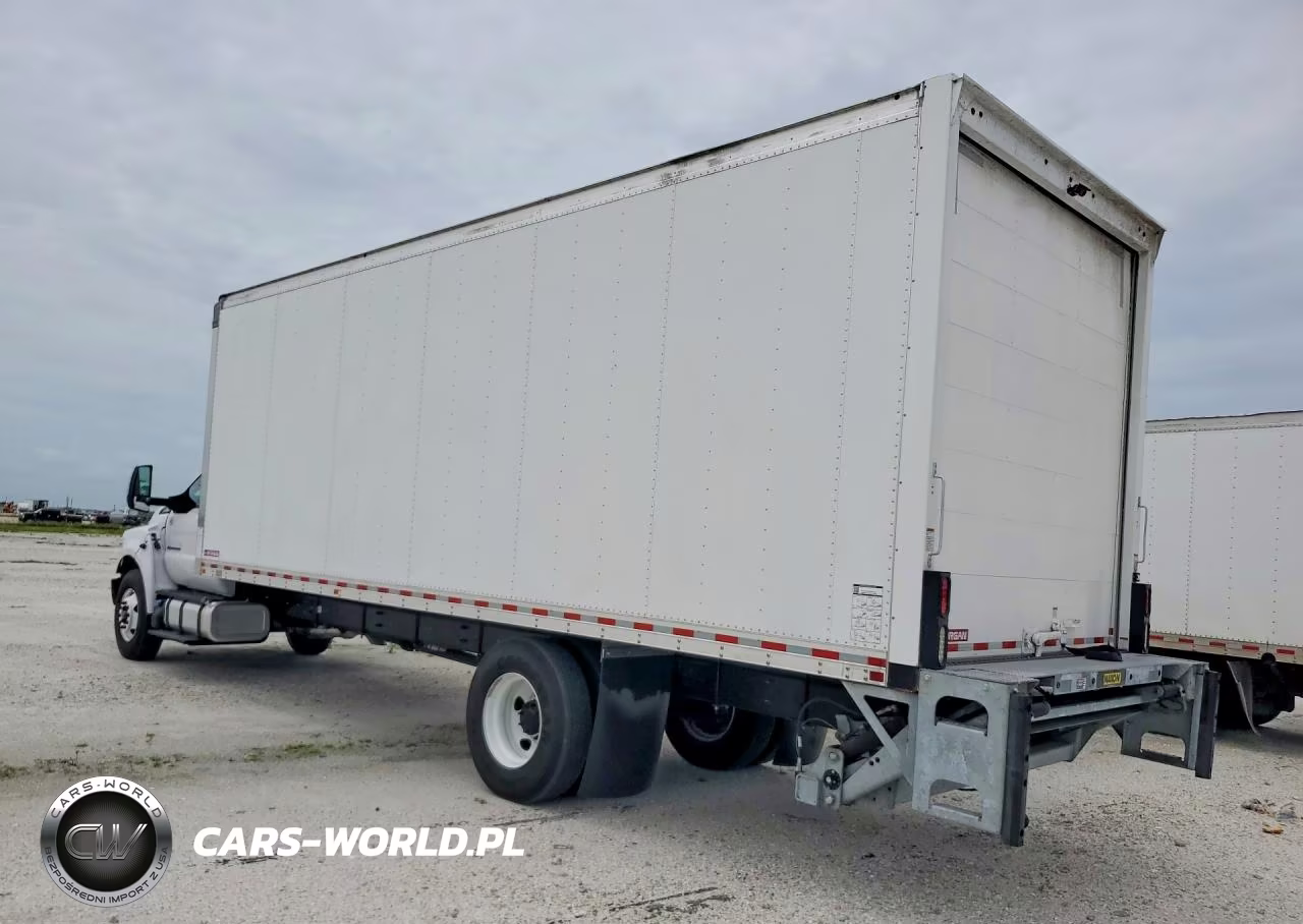 2022 Ford F750 Super Duty Box Truck VIN:1FDNF7DCXNDF08702 - 2