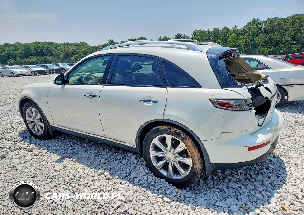 2008 Infiniti Fx35 Base VIN:JNRAS08U98X103118 - 2